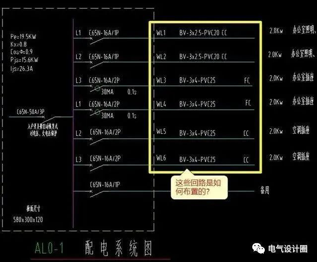 怎么看照明系统图和照明平面图?
