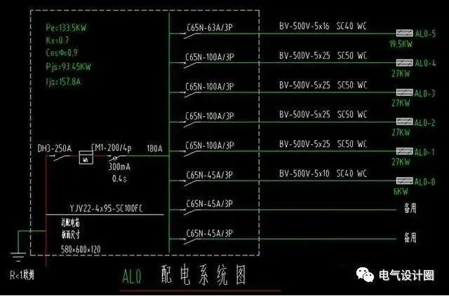 怎么看照明系统图和照明平面图?