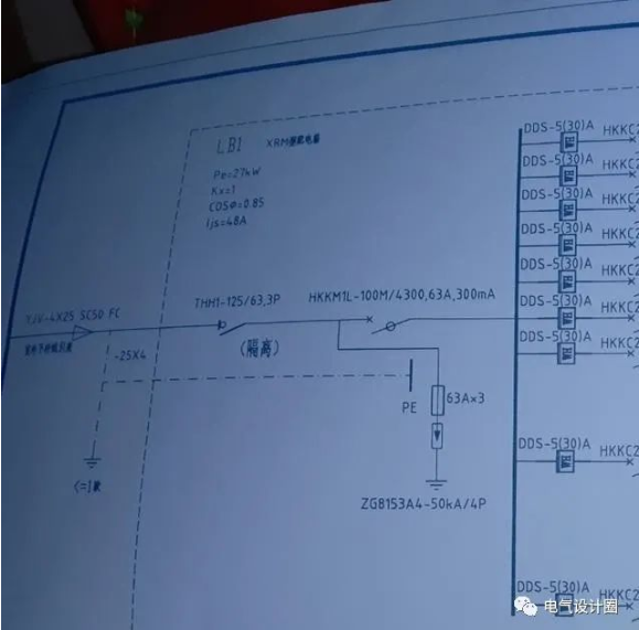 一文教你学会看配电系统图,包会!