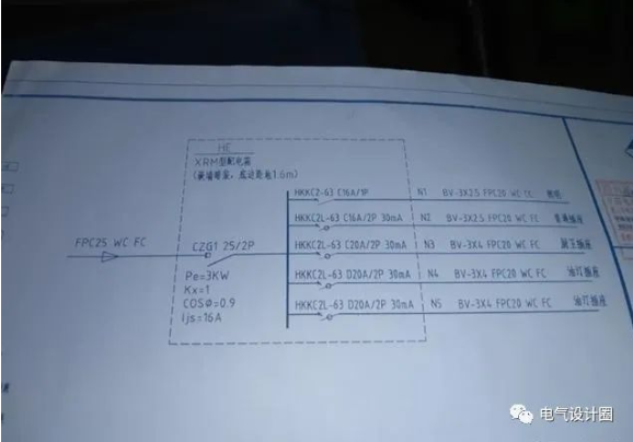 一文教你学会看配电系统图,包会!