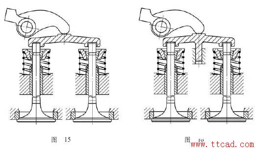 发动机气门图样设计时考虑到这些问题