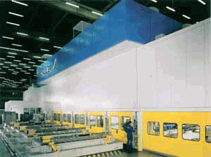 新型冲压生产线工件传送机构