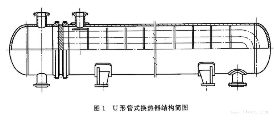 U型管式换热器构造原理