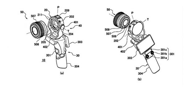 佳能申请可换镜头的相机专利
