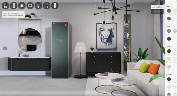 LG将在CES 2021上推出家具概念设计