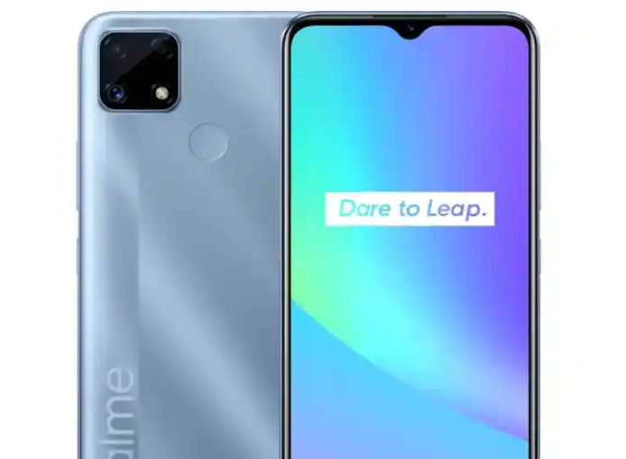 Realme C25配有Helio G70处理器和6,000mAh电池