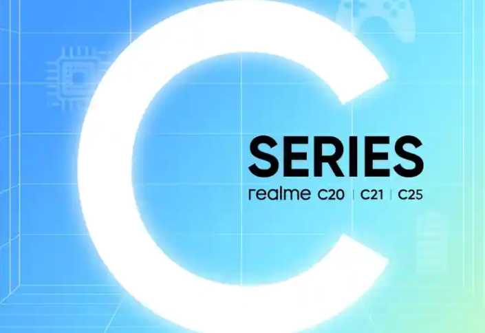 Realme C20，C21和C25今天在印度推出