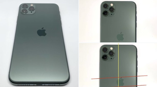 iPhone 11 Pro背面的苹果标志位置有瑕疵,售价为